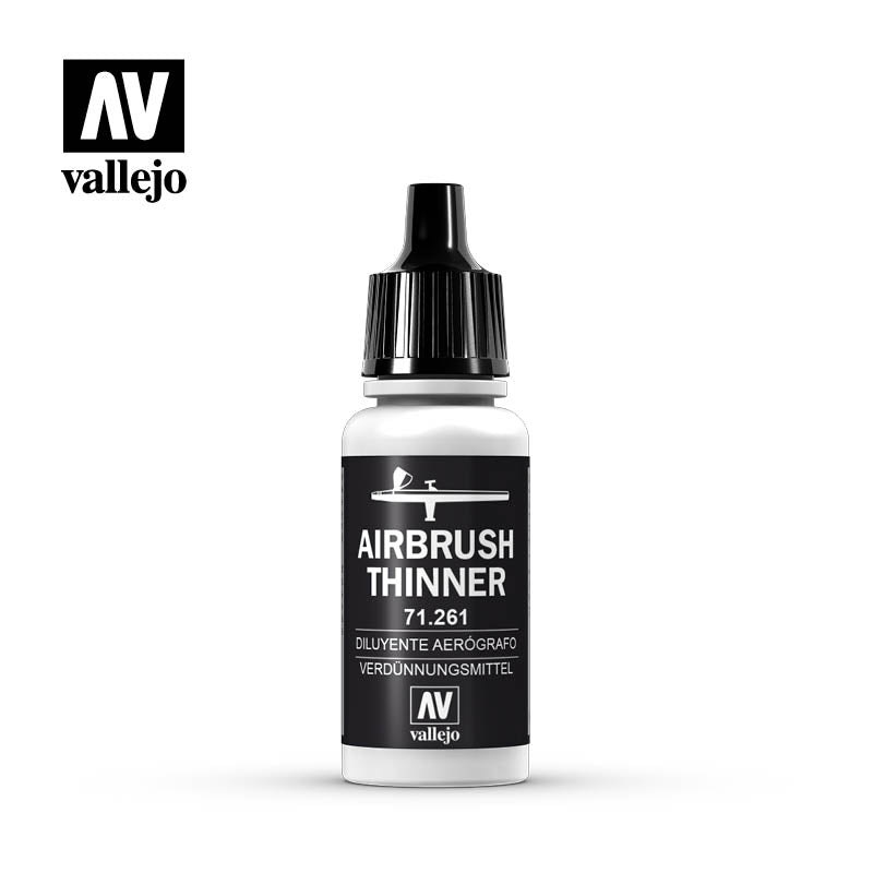 VALLEJO AUXILIARY: AIRBRUSH THINNER (17ML) | Eastridge Sports Cards & Games