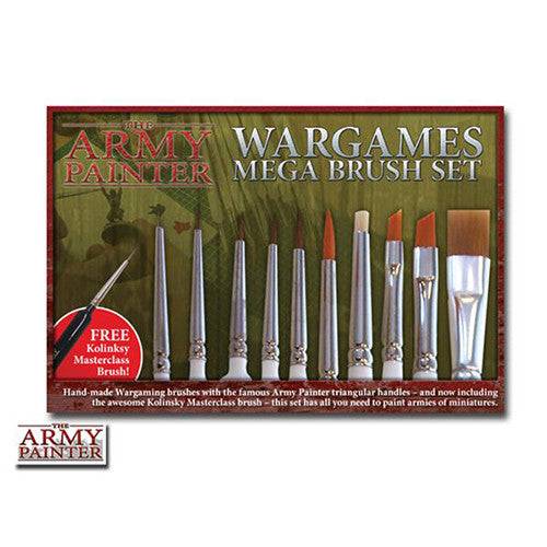 Army Painter: Mega Brush Set | Eastridge Sports Cards & Games