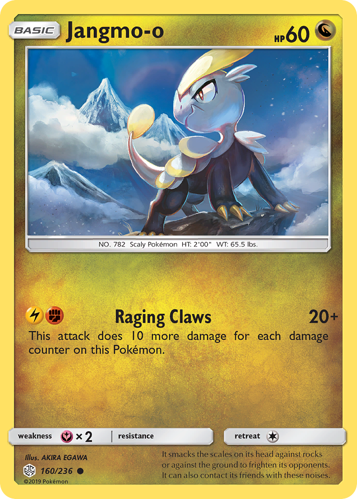 Jangmo-o (160/236) [Sun & Moon: Cosmic Eclipse] | Eastridge Sports Cards & Games