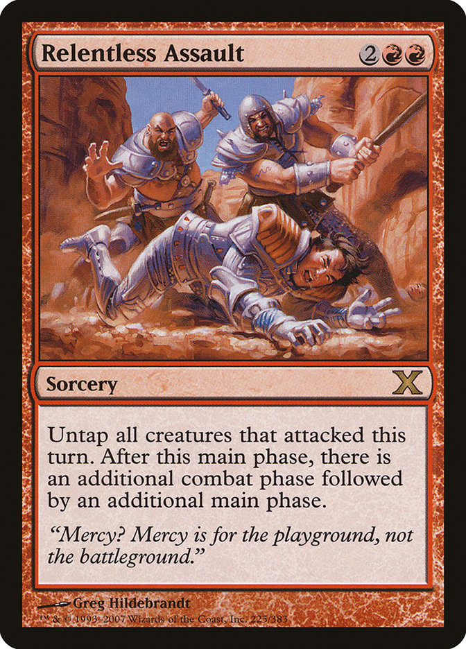 Relentless Assault [Tenth Edition] | Eastridge Sports Cards & Games