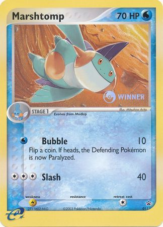 Marshtomp (011) (Jumbo Card) [Nintendo: Black Star Promos] | Eastridge Sports Cards & Games