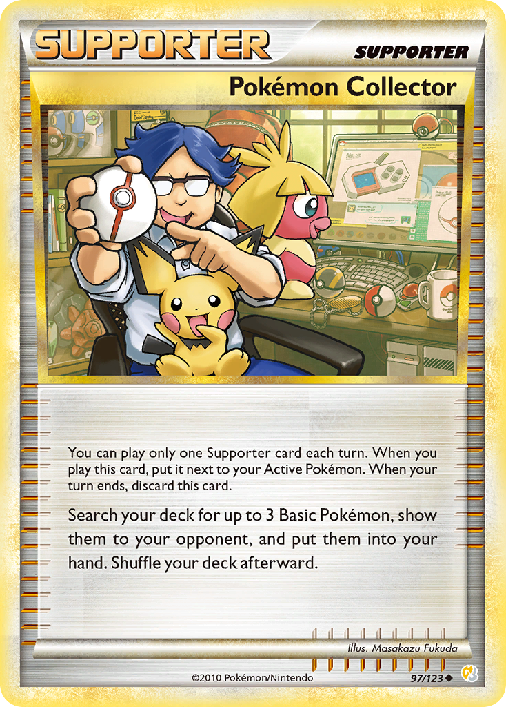 Pokemon Collector (97/123) [HeartGold & SoulSilver: Base Set] | Eastridge Sports Cards & Games