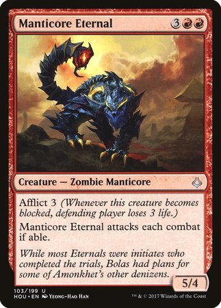 Manticore Eternal [Hour of Devastation] | Eastridge Sports Cards & Games