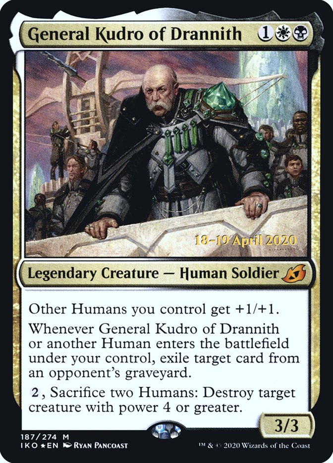 General Kudro of Drannith  [Ikoria: Lair of Behemoths Prerelease Promos] | Eastridge Sports Cards & Games