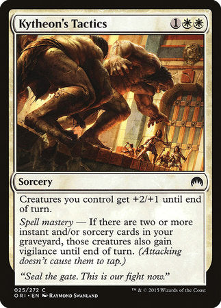 Kytheon's Tactics [Magic Origins] | Eastridge Sports Cards & Games