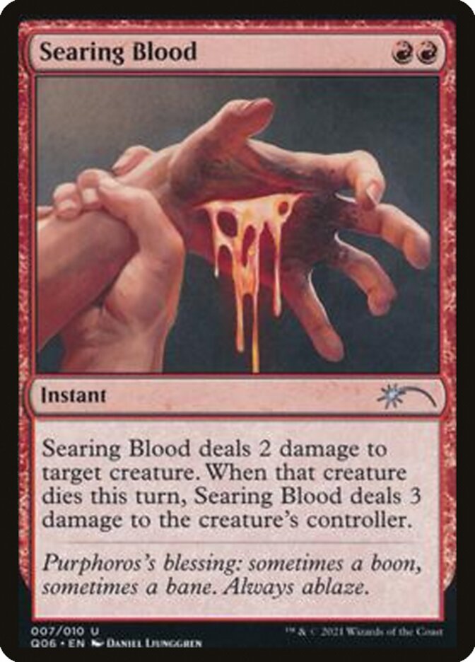 Searing Blood [Pioneer Challenger Decks 2021] | Eastridge Sports Cards & Games