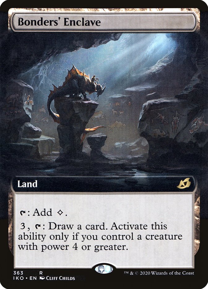 Bonders' Enclave (Extended Art) [Ikoria: Lair of Behemoths] | Eastridge Sports Cards & Games