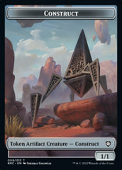 Construct (008) // Phyrexian Myr Double-Sided Token [The Brothers' War Commander Tokens] | Eastridge Sports Cards & Games