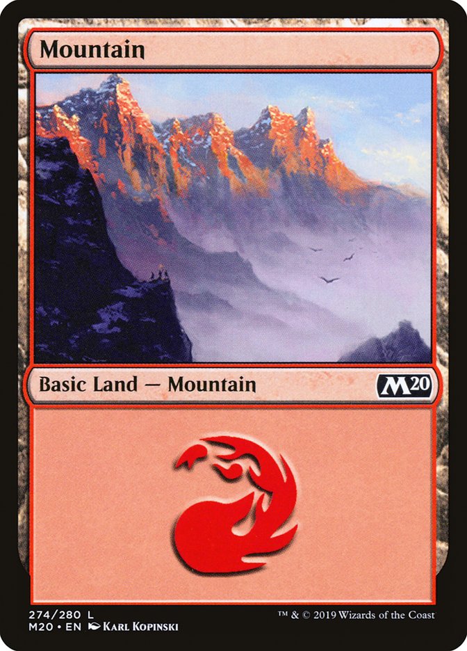 Mountain (#274) [Core Set 2020] | Eastridge Sports Cards & Games