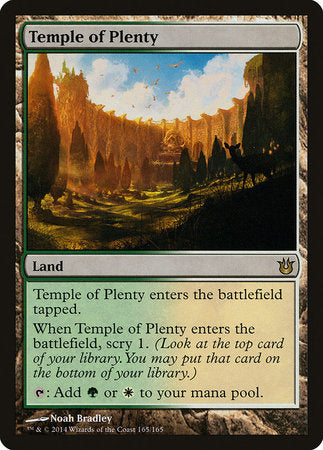 Temple of Plenty [Born of the Gods] | Eastridge Sports Cards & Games