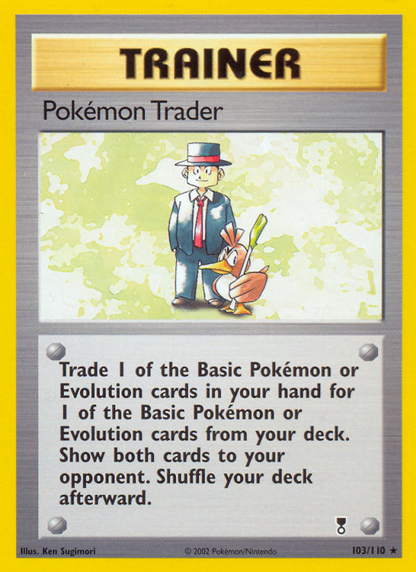 Pokemon Trader (103/110) [Legendary Collection] | Eastridge Sports Cards & Games