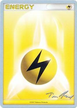 Lightning Energy (Legendary Ascent - Tom Roos) [World Championships 2007] | Eastridge Sports Cards & Games