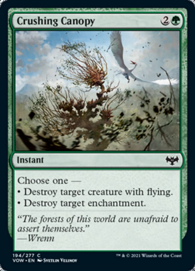 Crushing Canopy [Innistrad: Crimson Vow] | Eastridge Sports Cards & Games