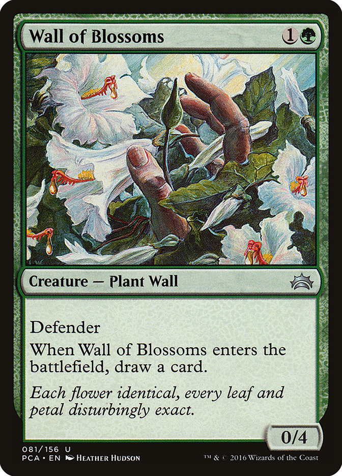 Wall of Blossoms [Planechase Anthology] | Eastridge Sports Cards & Games