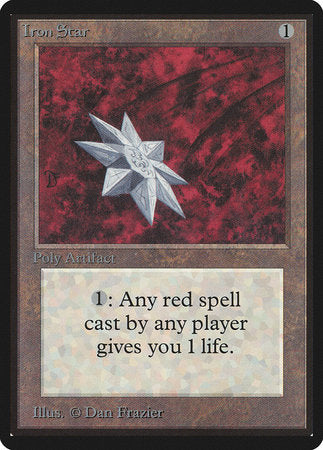 Iron Star [Limited Edition Beta] | Eastridge Sports Cards & Games