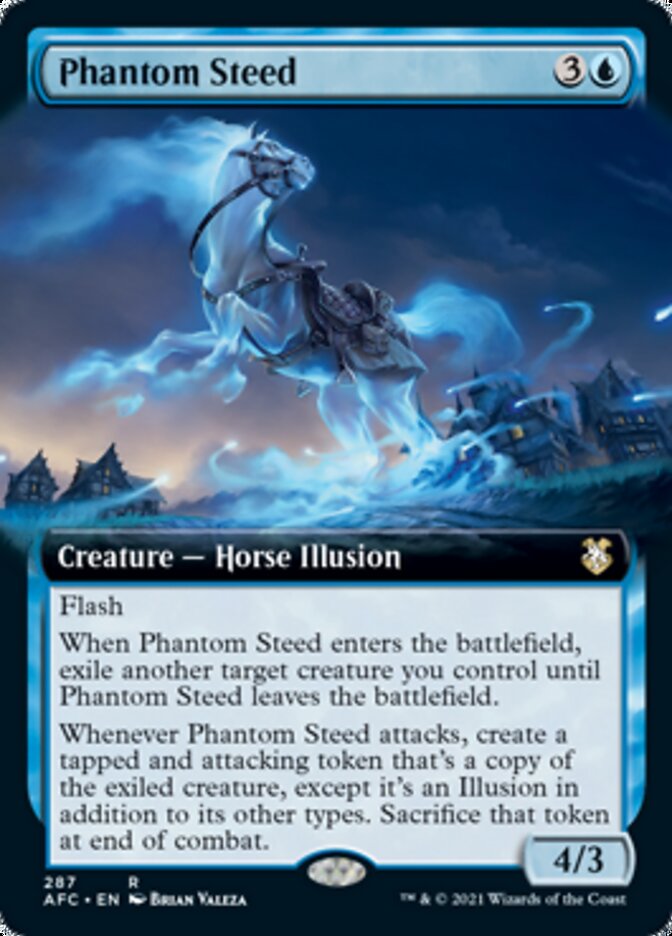 Phantom Steed (Extended) [Dungeons & Dragons: Adventures in the Forgotten Realms Commander] | Eastridge Sports Cards & Games