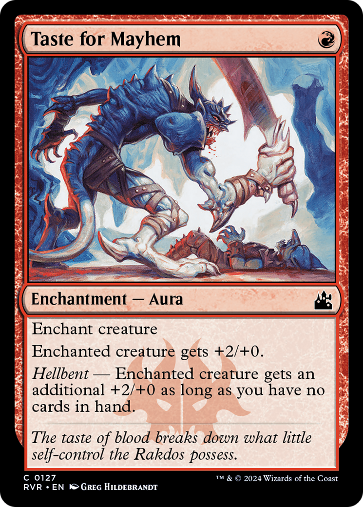 Taste for Mayhem [Ravnica Remastered] | Eastridge Sports Cards & Games