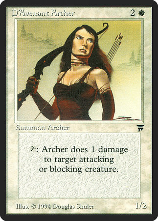 D'Avenant Archer [Legends] | Eastridge Sports Cards & Games
