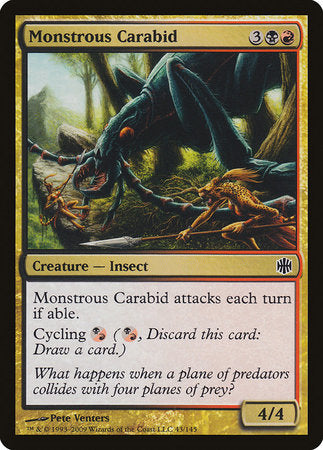 Monstrous Carabid [Alara Reborn] | Eastridge Sports Cards & Games