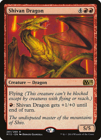 Shivan Dragon [Magic 2015] | Eastridge Sports Cards & Games