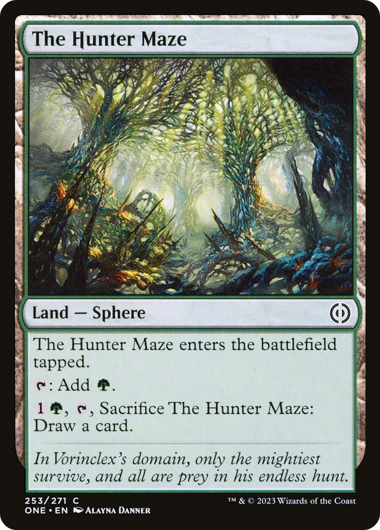 The Hunter Maze [Phyrexia: All Will Be One] | Eastridge Sports Cards & Games