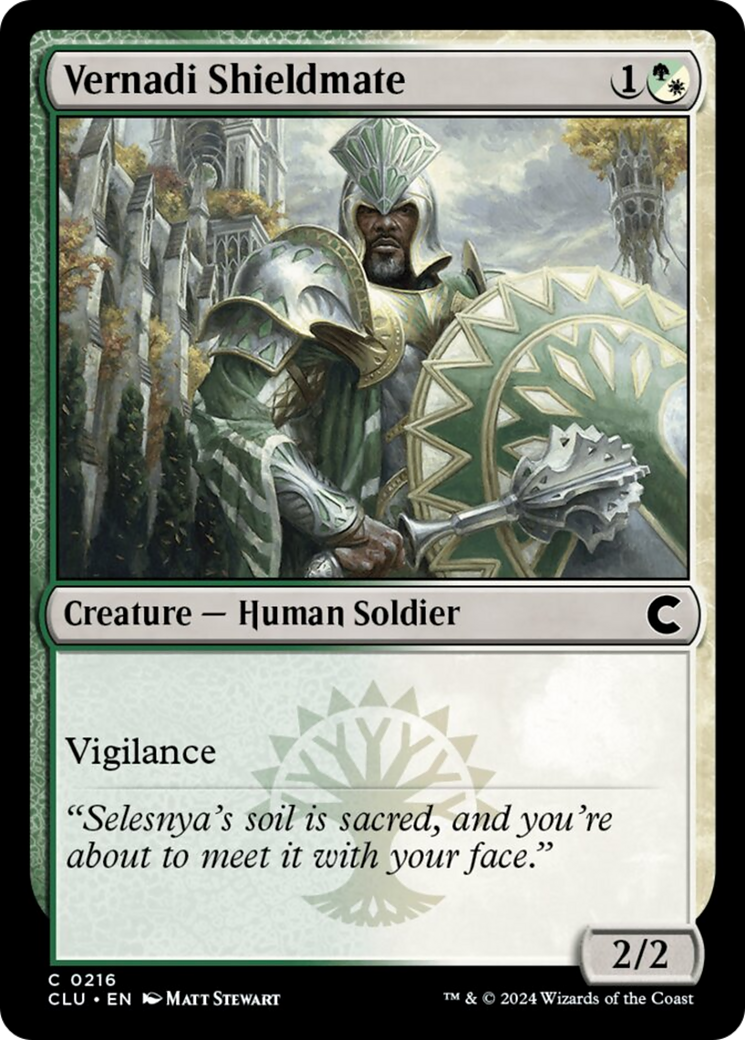 Vernadi Shieldmate [Ravnica: Clue Edition] | Eastridge Sports Cards & Games