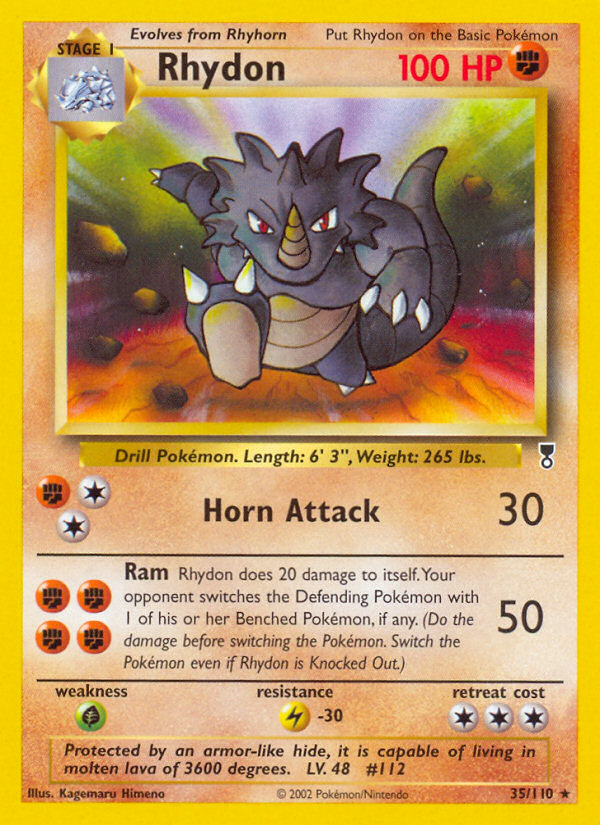 Rhydon (35/110) [Legendary Collection] | Eastridge Sports Cards & Games