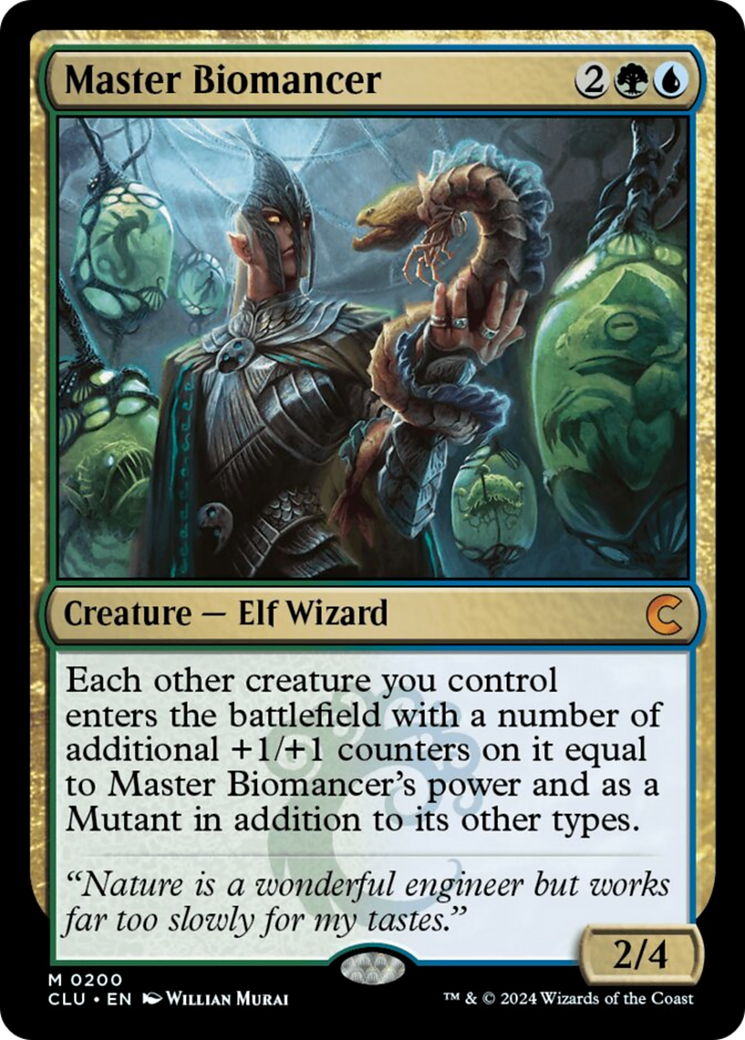 Master Biomancer [Ravnica: Clue Edition] | Eastridge Sports Cards & Games