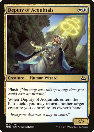 Deputy of Acquittals [Modern Masters 2017] | Eastridge Sports Cards & Games
