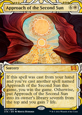 Approach of the Second Sun (Etched Foil) [Strixhaven Mystical Archive] | Eastridge Sports Cards & Games