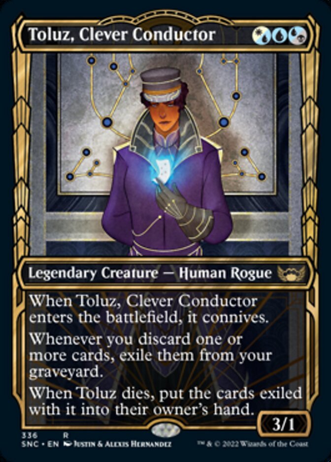 Toluz, Clever Conductor (Showcase Golden Age) [Streets of New Capenna] | Eastridge Sports Cards & Games