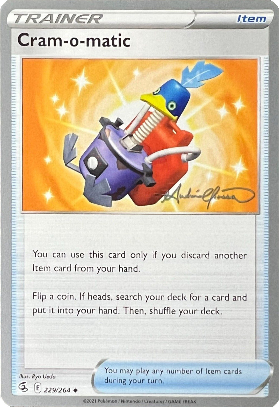 Cram-o-matic (229/264) (The Shape of Mew - Andre Chiasson) [World Championships 2022] | Eastridge Sports Cards & Games