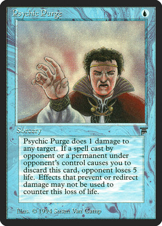 Psychic Purge [Legends] | Eastridge Sports Cards & Games