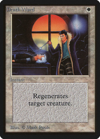 Death Ward [Limited Edition Beta] | Eastridge Sports Cards & Games
