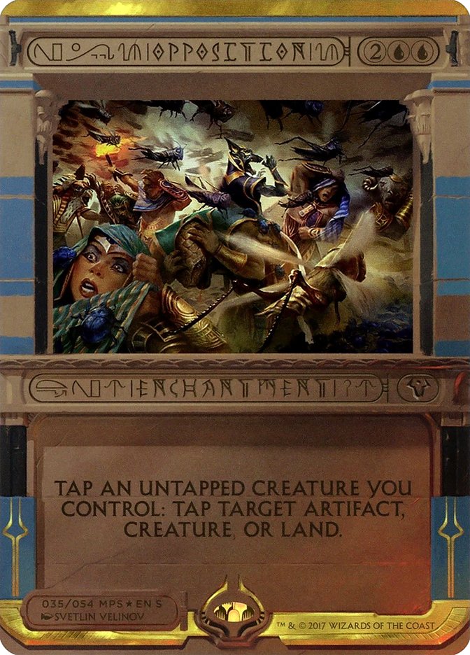 Opposition (Invocation) [Amonkhet Invocations] | Eastridge Sports Cards & Games