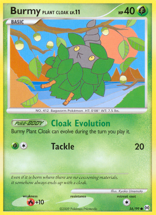 Burmy Plant Cloak (56/99) [Platinum: Arceus] | Eastridge Sports Cards & Games