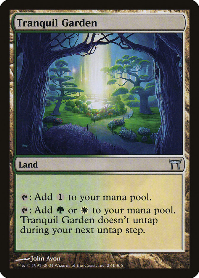 Tranquil Garden [Champions of Kamigawa] | Eastridge Sports Cards & Games