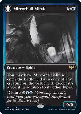 Mirrorhall Mimic // Ghastly Mimicry [Innistrad: Double Feature] | Eastridge Sports Cards & Games