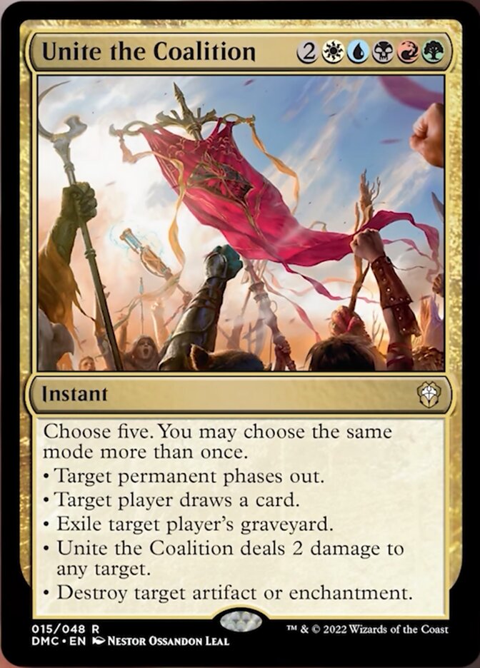 Unite the Coalition [Dominaria United Commander] | Eastridge Sports Cards & Games