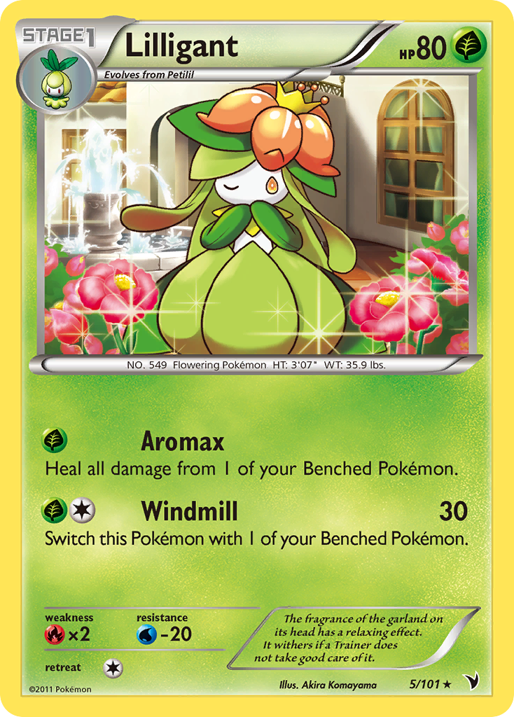 Lilligant (5/101) [Black & White: Noble Victories] | Eastridge Sports Cards & Games