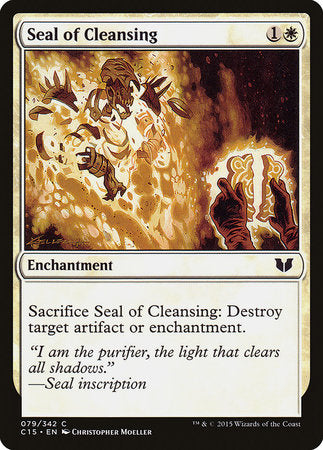 Seal of Cleansing [Commander 2015] | Eastridge Sports Cards & Games