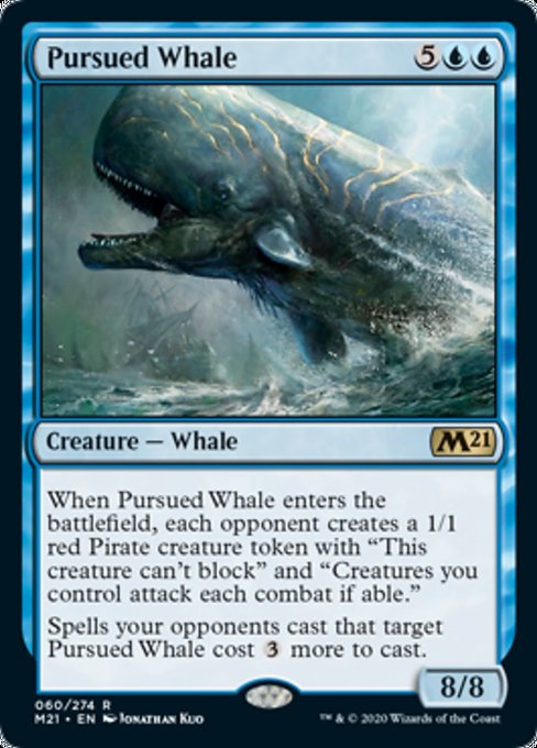 Pursued Whale [Core Set 2021] | Eastridge Sports Cards & Games