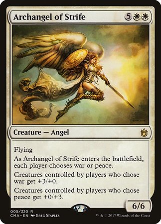 Archangel of Strife [Commander Anthology] | Eastridge Sports Cards & Games