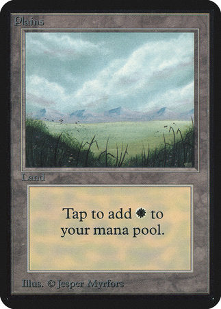 Plains (A) [Limited Edition Alpha] | Eastridge Sports Cards & Games