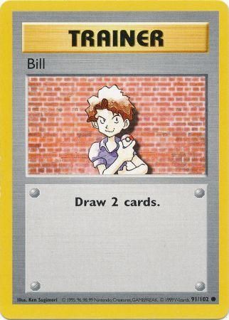 Bill (91/102) [Base Set Shadowless Unlimited] | Eastridge Sports Cards & Games