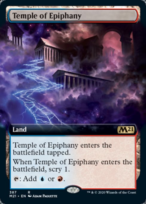Temple of Epiphany (Extended Art) [Core Set 2021] | Eastridge Sports Cards & Games