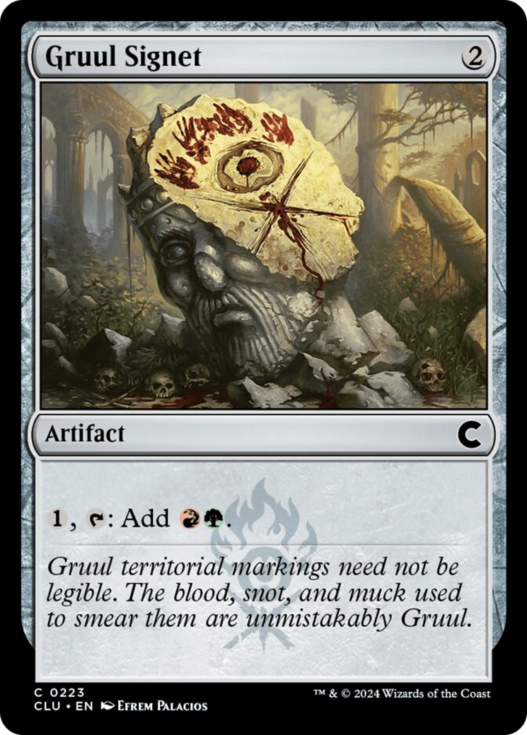 Gruul Signet [Ravnica: Clue Edition] | Eastridge Sports Cards & Games