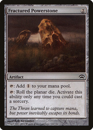 Fractured Powerstone [Planechase 2012] | Eastridge Sports Cards & Games