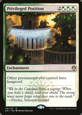 Privileged Position [GRN Guild Kit] | Eastridge Sports Cards & Games