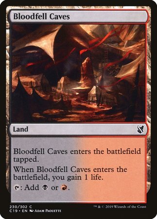Bloodfell Caves [Commander 2019] | Eastridge Sports Cards & Games